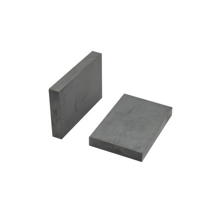 75 x 50 x 10mm thick Y30BH Ferrite Magnet - 4.8kg Pull