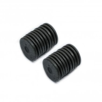 24.3mm x 3mm thick Y10 Ferrite Magnet - 0.5kg Pull