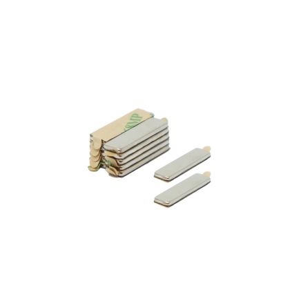 Pack De 2 Aimants Néodyme N42 – 42 X 8 X 10 Mm (force 14 Kg)