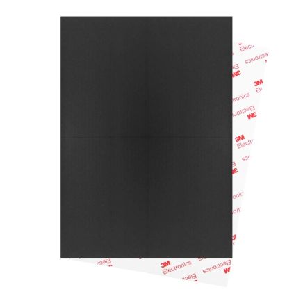NeoFlex® 105mm x 74mm (A7) Self-Adhesive Flexible Neodymium Rectangles - 4 per A5 Sheet