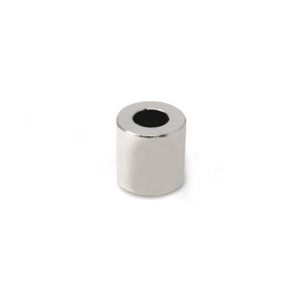 25.4mm O.D x 12.7mm I.D x 25.4mm thick N42 Neodymium Rod Magnet - 18.7kg Pull