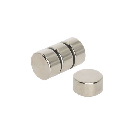 15mm dia x 8mm thick N42 Neodymium Magnet - 6.9kg Pull