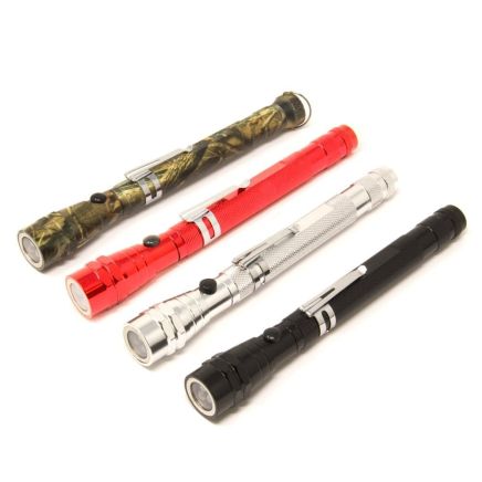 MagTorch Magnetic Torch with Extendable Flexible LED Light - 4 Available Colours