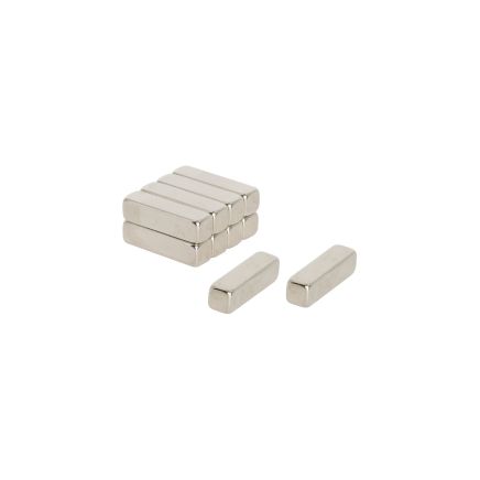 15 x 4 x 4mm thick N42 Neodymium Magnet - 2.2kg Pull