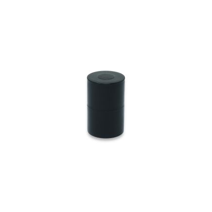 28mm dia x 43mm thick TPR Coated N42 Neodymium Magnet - North Pole Marked - 16.7kg Pull