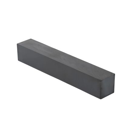 152.4 x 25.4 x 25.4mm thick Y30BH Ferrite Magnet - 15kg Pull