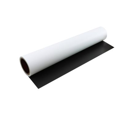 FerroFlex® 600mm Wide Flexible Ferrous Sheet - Self-Adhesive / Matt White