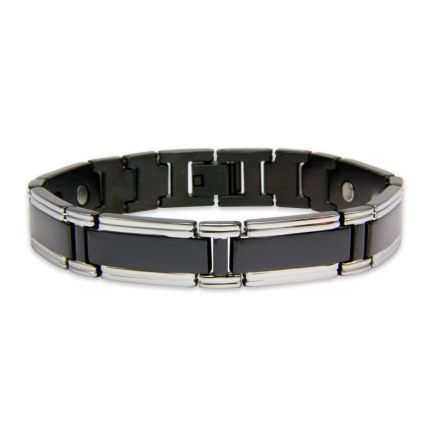 Magnets4 - Men's Rare Earth Magnetic Bracelet with Fold-over Clasp  Neutrino