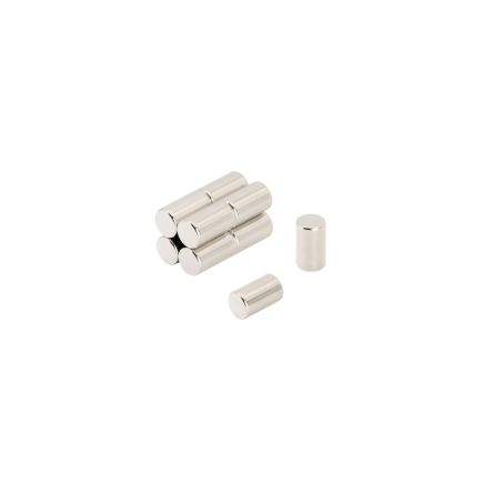 5mm dia x 8.47mm thick N42 Neodymium Magnets - 0.91kg Pull
