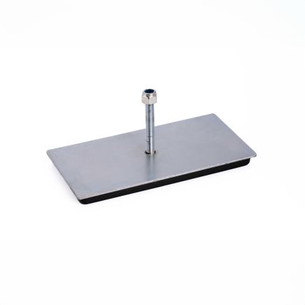 104 x 53 x 8mm thick Rubber Coated Mag Pad - 8kg Pull
