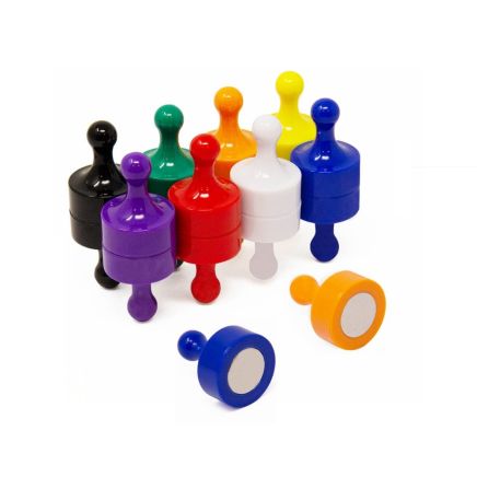 Jumbo Skittle Magnets - Office & Fridge (29mm dia x 38mm tall)