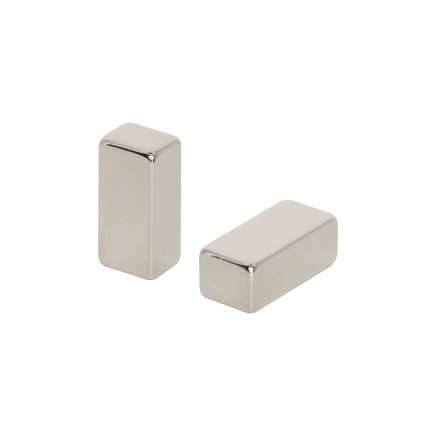 10 x 8 x 21mm thick N42 Neodymium Magnet - 4.5kg Pull