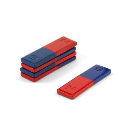 (Seconds) 16 x 4 x 50mm long Ferrite Bar Magnet with North & South Identified - 0.1kg Pull