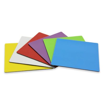 MagFlex® 75 x 75 x 0.85mm Flexible Magnetic Sheet - Gloss Dry-Wipe Surface
