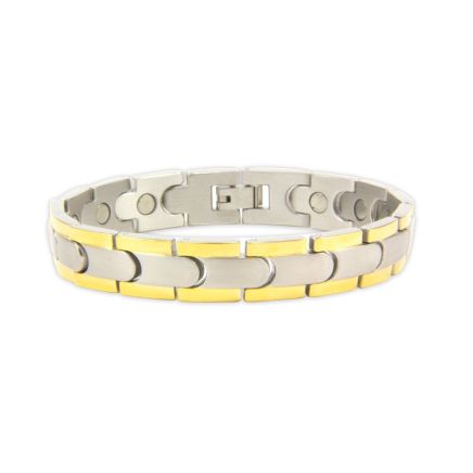 Magnets4 - Unisex Rare Earth Magnetic Bracelet with Fold-over Clasp Velorum