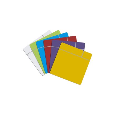 MagFlex® 75 x 75 x 0.85mm Scrumboard Magnet - Gloss Dry-Wipe Surface