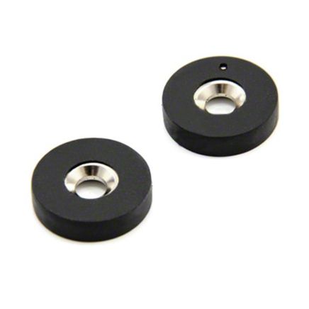 26.5mm dia x 6mm thick x 7mm c/sink Rubber Coated N42 Neodymium Magnet - 6.4kg Pull