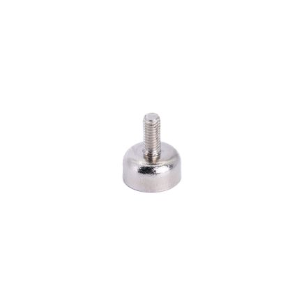 10mm dia x 5mm thick x M3 stud N42 Neodymium Pot Magnet - 3kg Pull